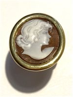 Ringe Cameo Italiano Dame Classica in Silber A21-G - A21-G